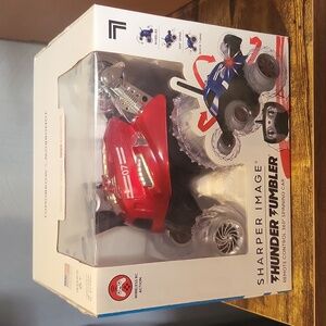 Sharper Image Thunder Tumbler Red and Black RC Car